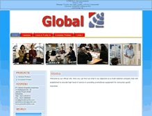 Tablet Screenshot of globaldinamika.com
